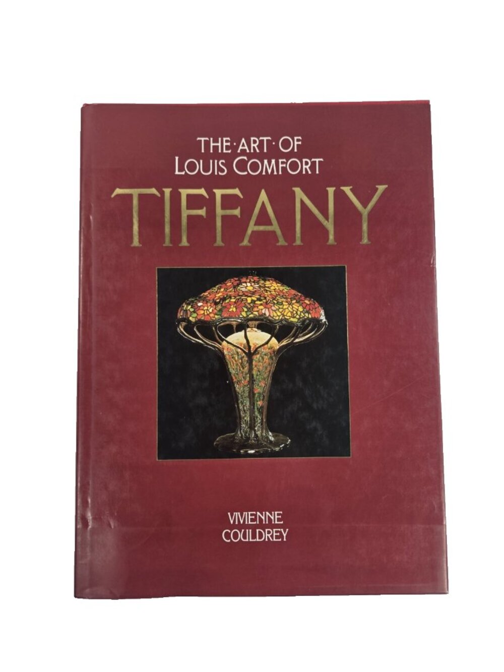 The Art of Louis Comfort Tiffany Book DJ HC Vintage 1989 Stained Glass Reference